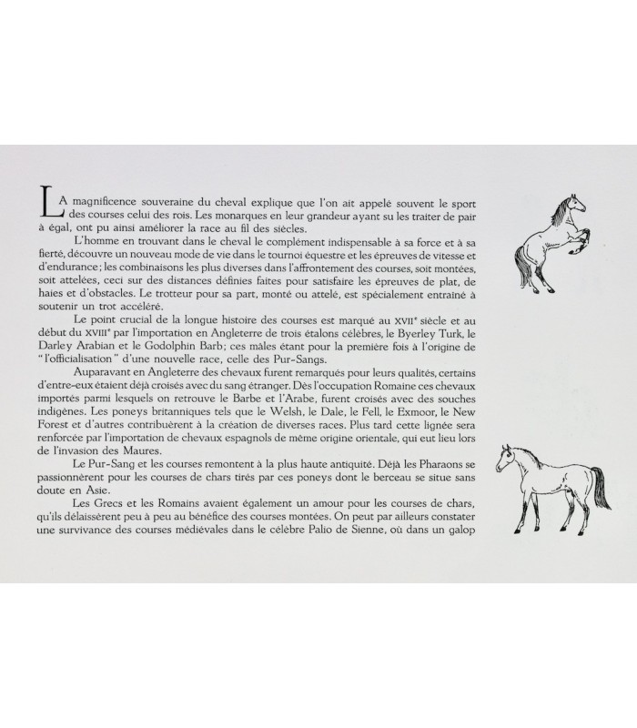 HADDELSEY (Vincent) - L’Empreinte du pur-sang