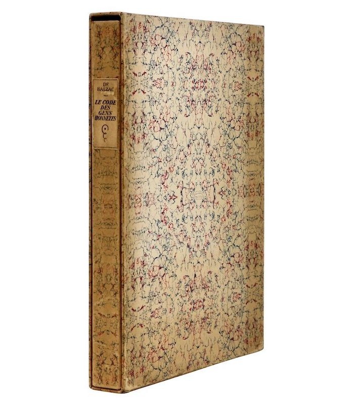 BALZAC (Honoré de) - Le Code des gens honnêtes - HÉMARD (Joseph)