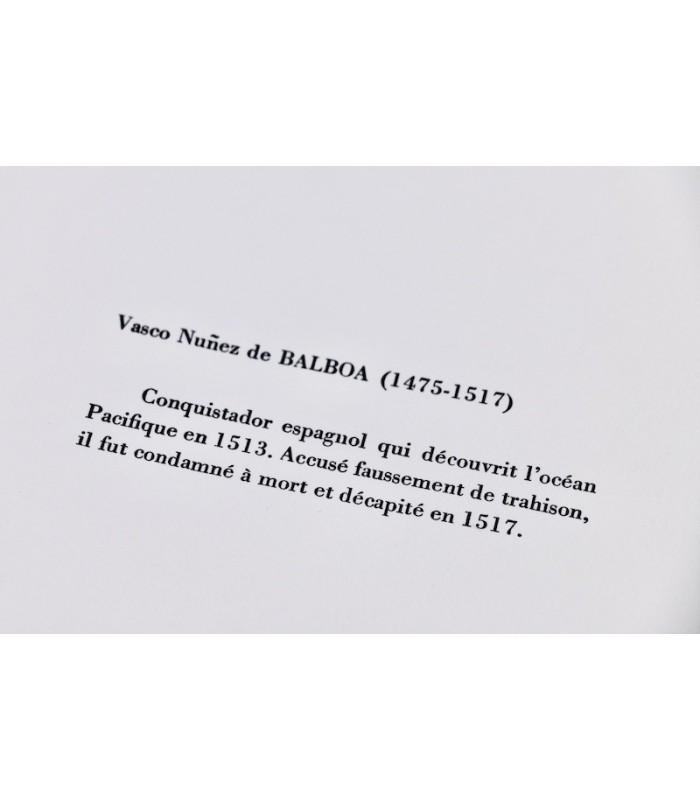 HAMEURY (Jean-Paul) - Balboa - BRAULT (Éric)