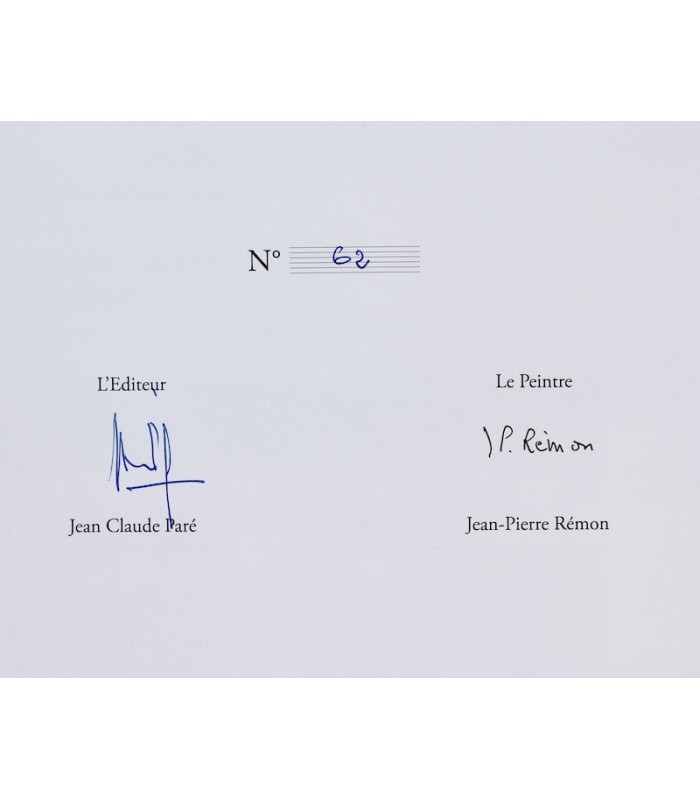 GERMANIER (Véronique) - Jean-Pierre Rémon. L’Oeuvre d’une vie - RÉMON (Jean-Pierre)