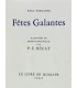 VERLAINE (Paul) - Fêtes galantes - BÉCAT (Paul-Émile)