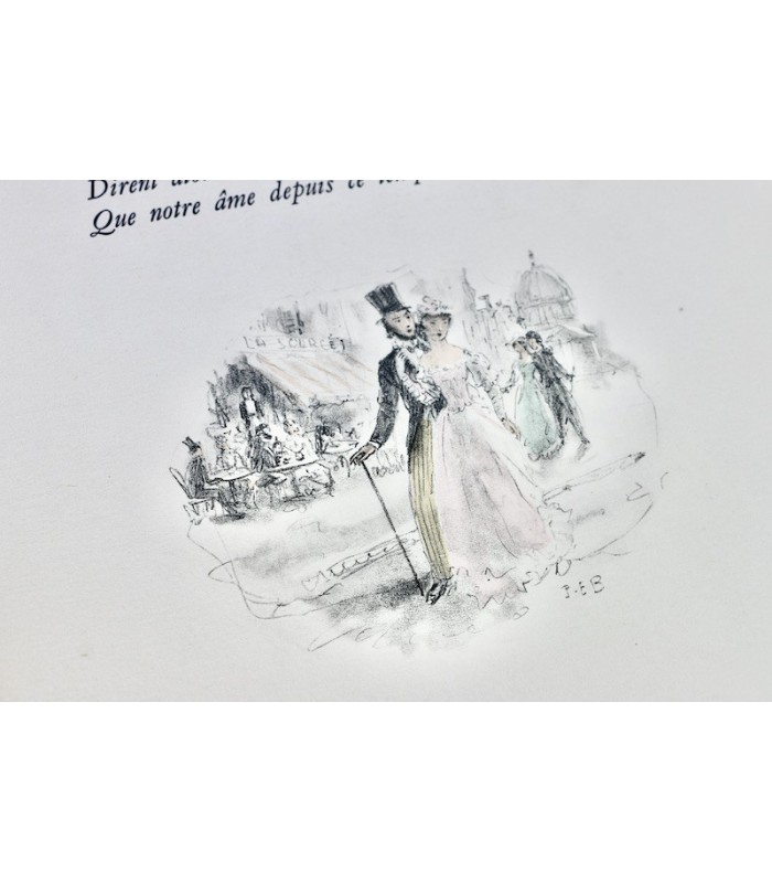 VERLAINE (Paul) - Fêtes galantes - BÉCAT (Paul-Émile)