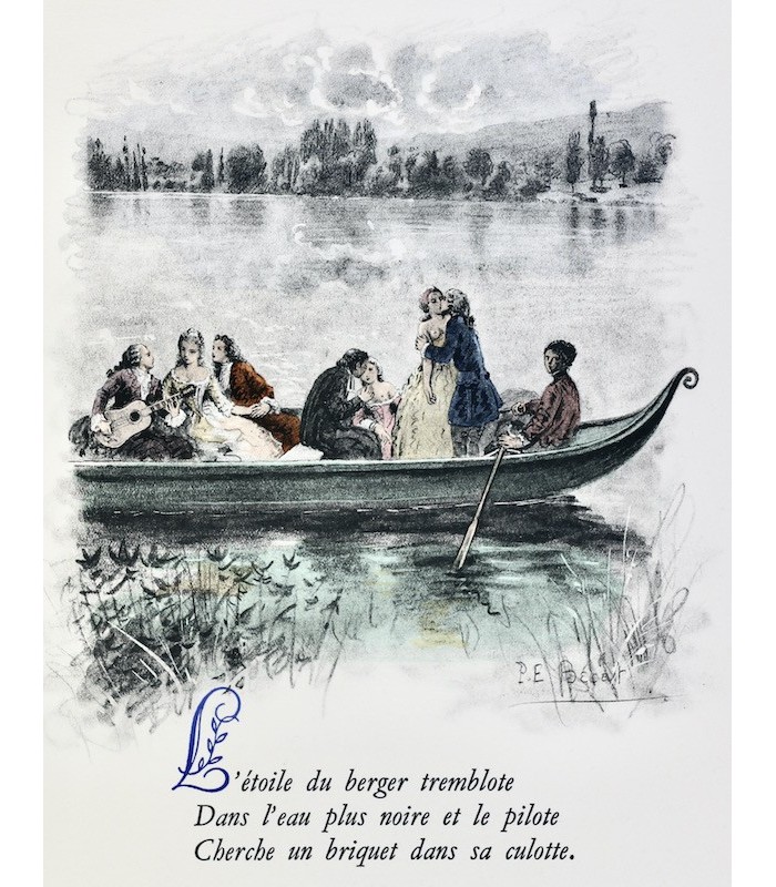 VERLAINE (Paul) - Fêtes galantes - BÉCAT (Paul-Émile)