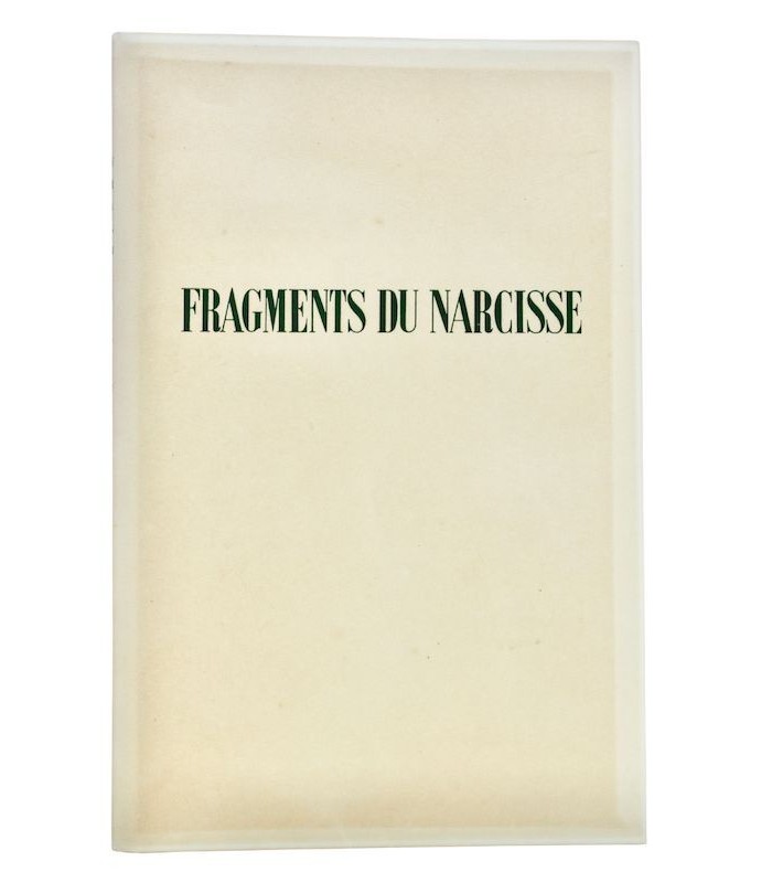 VALÉRY (Paul) - Fragments du Narcisse - JOSSO (Camille)