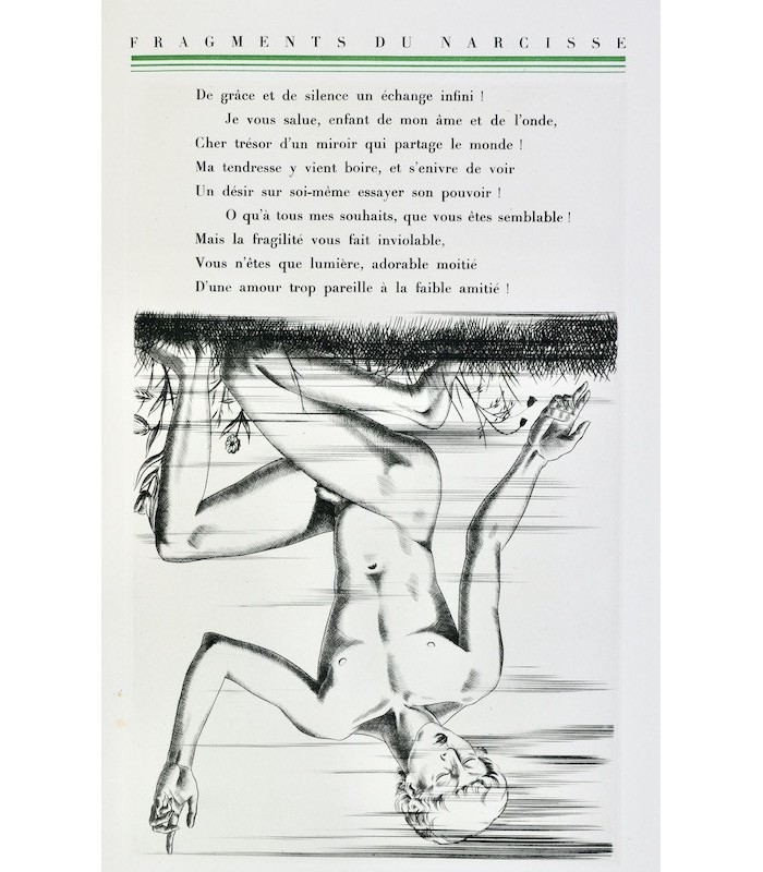 VALÉRY (Paul) - Fragments du Narcisse - JOSSO (Camille)