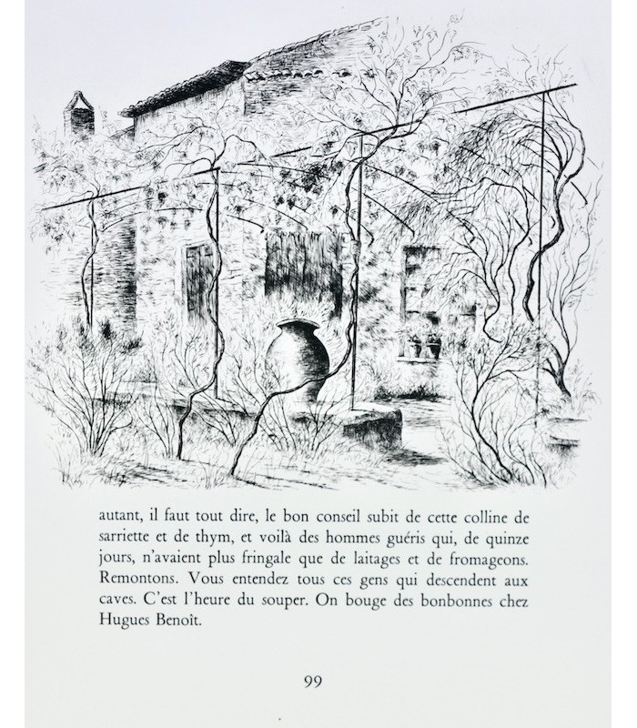 GIONO (Jean) - Manosque des plateaux - LÉZARDIÈRE (Aymar de)