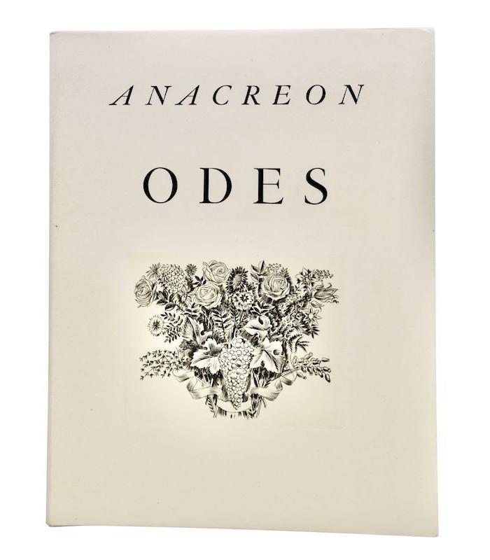 ANACREON - Odes - DECARIS (Albert)