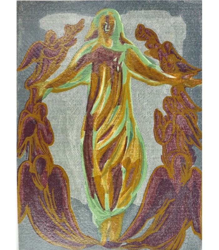 PÉGUY (Charles) - Les Cinq prières dans la cathédrale de Chartres - BERNARD (Jean)