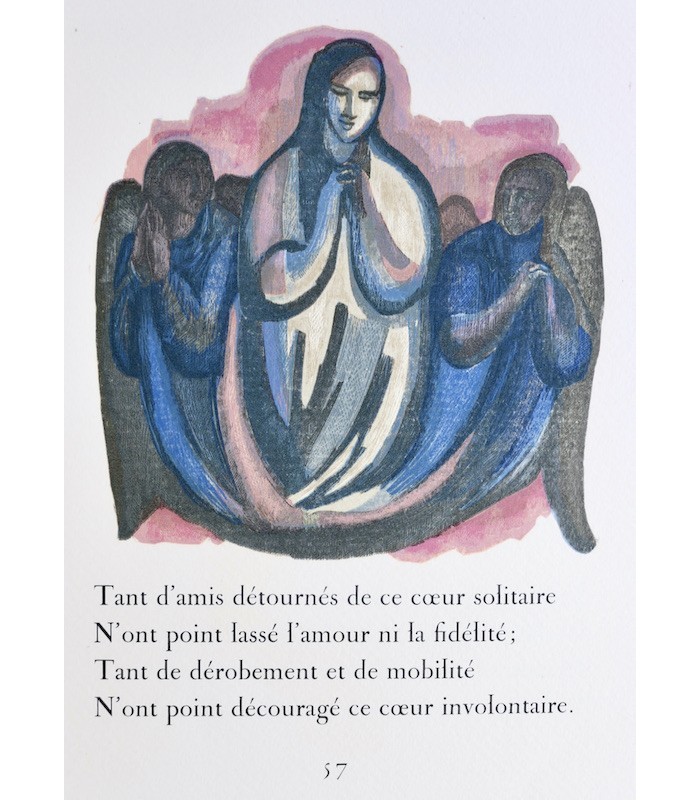 PÉGUY (Charles) - Les Cinq prières dans la cathédrale de Chartres - BERNARD (Jean)