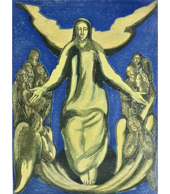 PÉGUY (Charles) - Les Cinq prières dans la cathédrale de Chartres - BERNARD (Jean)