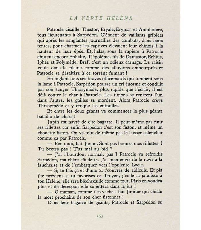 DEVAUX (Pierre) - La Verte Hélène