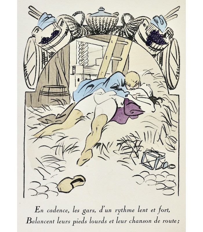 ROYER (Louis-Charles) - La Fermière nue - CARLÈGLE (Charles-Émile Egli, dit)