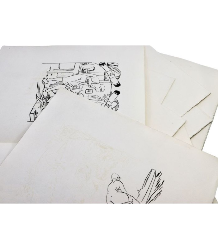 ROYER (Louis-Charles) - La Fermière nue - CARLÈGLE (Charles-Émile Egli, dit)