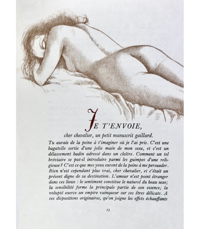 MIRABEAU (Comte de) - Le Rideau levé ou l’Éducation de Laure - STHOLL (Jean-Pierre)