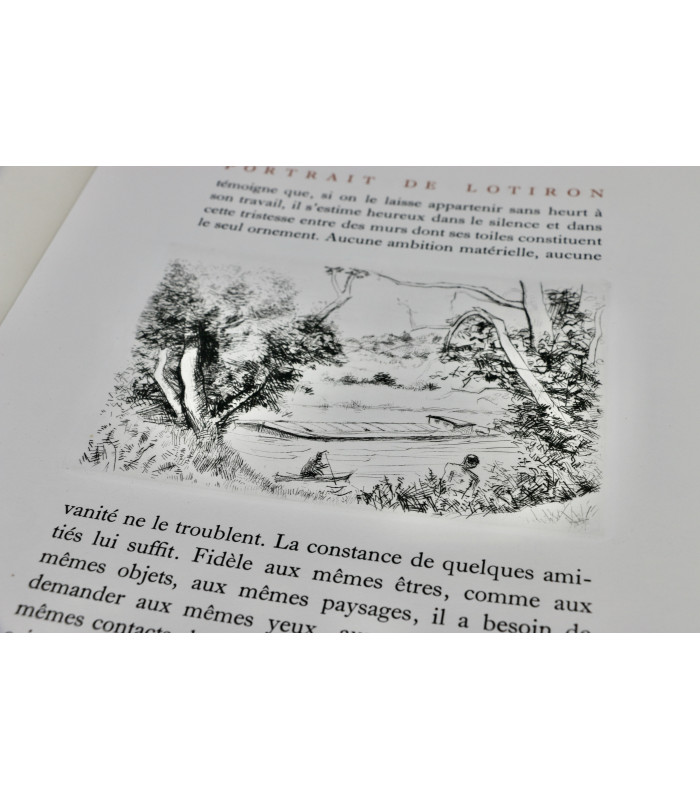 ROGER-MARX (Claude) - Portrait de Robert Lotiron