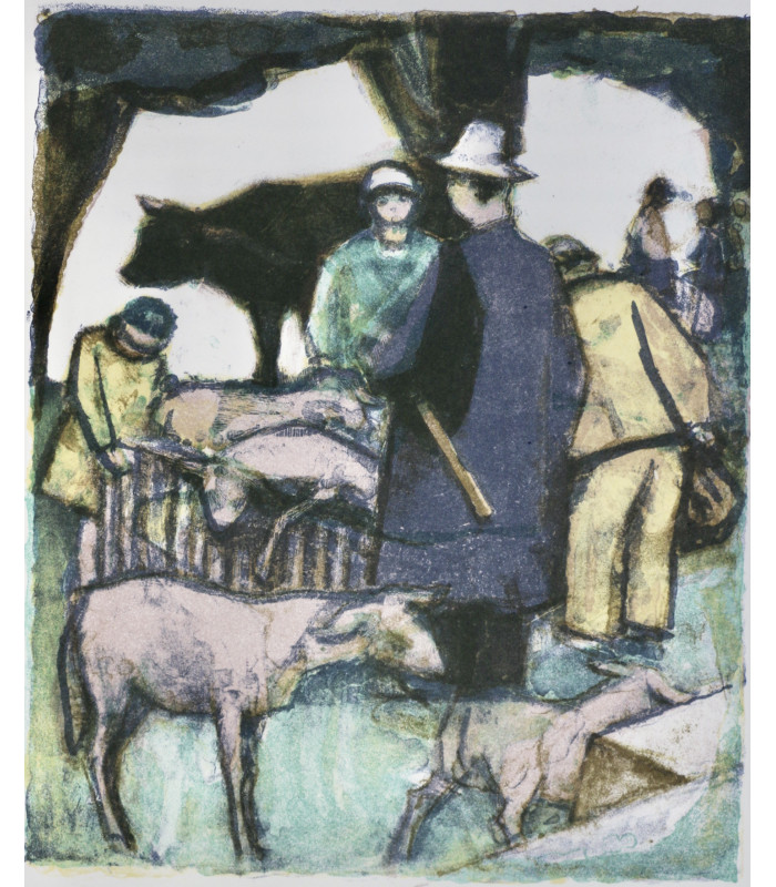 ROGER-MARX (Claude) - Portrait de Robert Lotiron