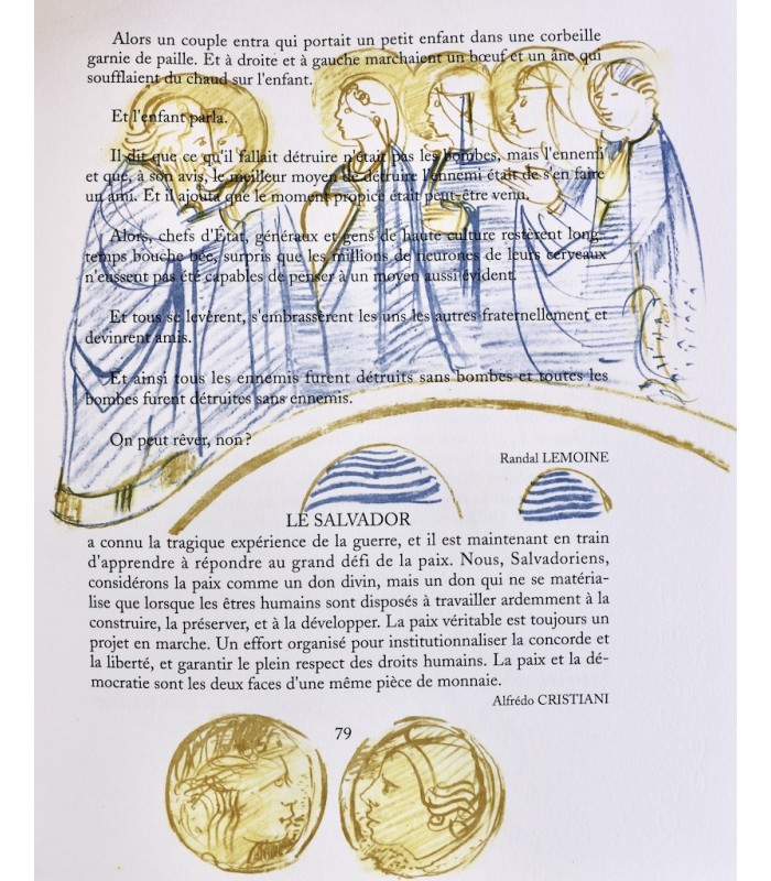 BERNARD (Chantal) - Le Livre international de la Paix - AMBILLE (Paul)