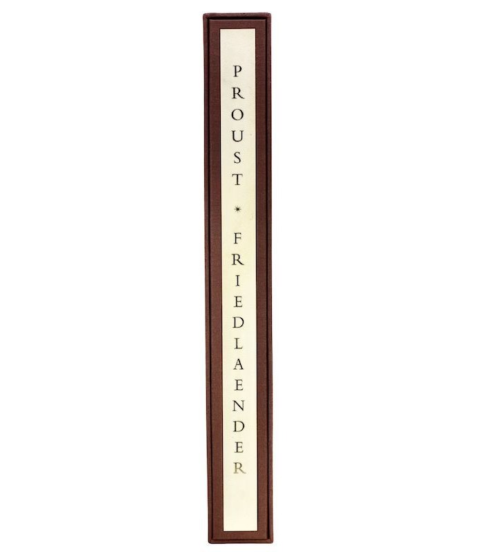 PROUST (Marcel) - Les Regrets. Rêveries couleur du temps - FRIEDLAENDER (Johnny)