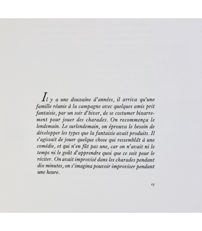 SAND (Maurice) - Commedia dell'arte - ROMAN JORDAN (Véronique)