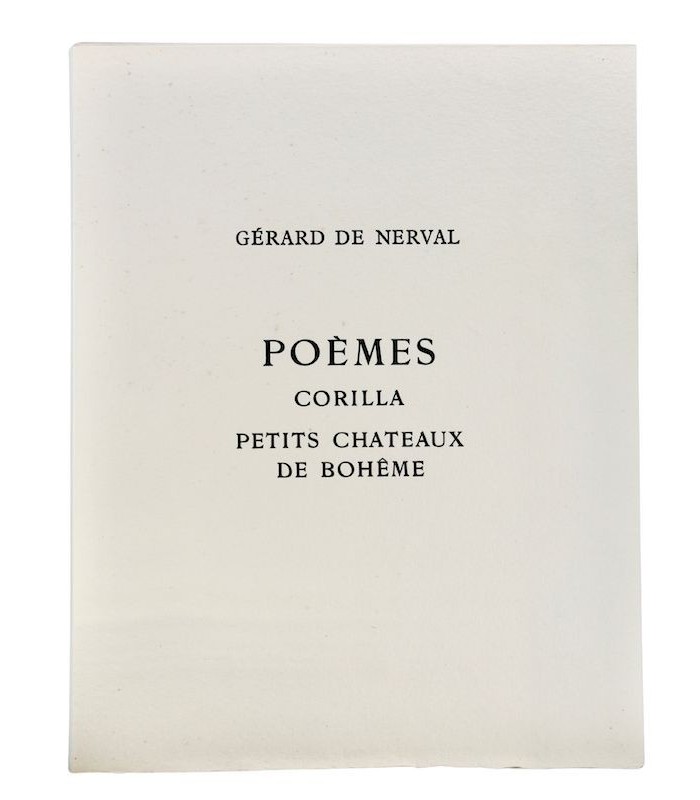 NERVAL (Gérard de) - Poèmes - DECARIS (Albert)