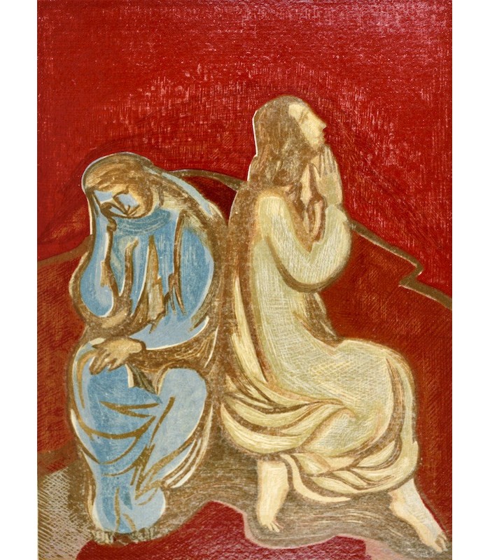 PÉGUY (Charles) - Les Cinq prières dans la cathédrale de Chartres - BERNARD (Jean)