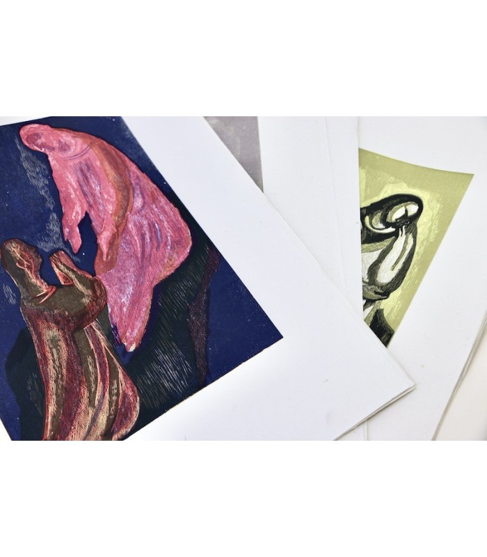 PÉGUY (Charles) - Les Cinq prières dans la cathédrale de Chartres - BERNARD (Jean)