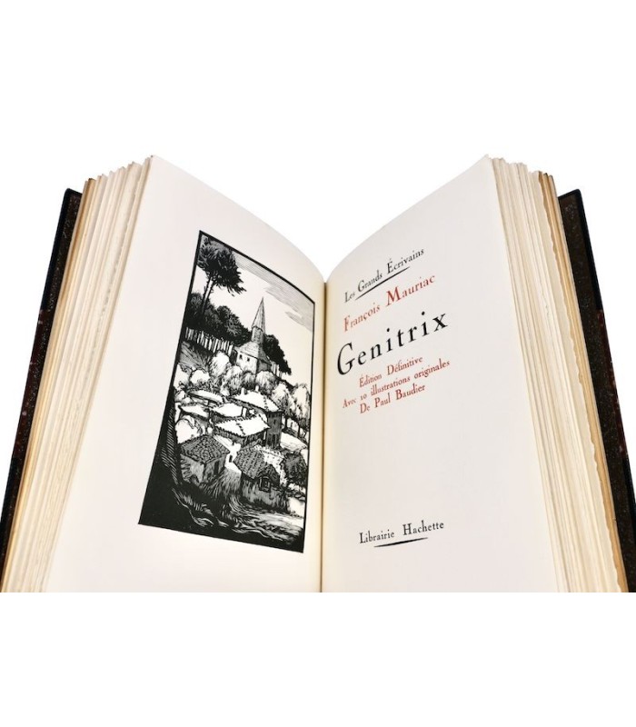 MAURIAC (François) - Le Baiser au lépreux. Genitrix - BAUDIER (Paul)