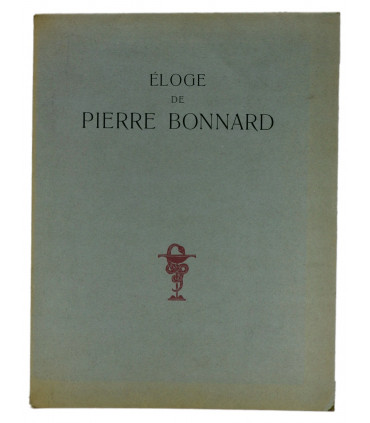 WERTH (Léon) - Éloge de Pierre Bonnard