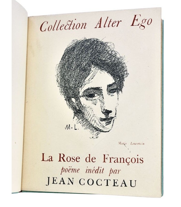 COCTEAU (Jean) - La Rose de François - LAURENCIN (Marie)
