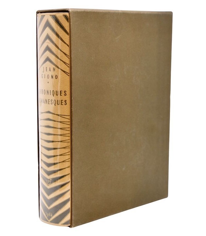 GIONO (Jean) - Chroniques romanesques - BONET (Paul)