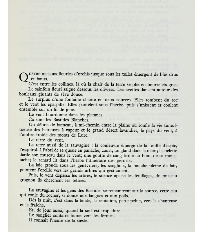 GIONO (Jean) - Romans - BONET (Paul)