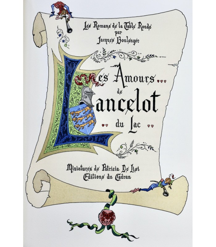 BOULENGER (Jacques) - Les Romans de la Table ronde – Les Amours de Lancelot du lac - DE LISI (Patricia)