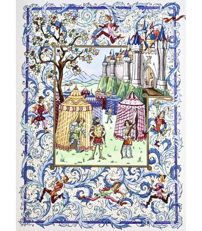 BOULENGER (Jacques) - Les Romans de la Table ronde – Les Amours de Lancelot du lac - DE LISI (Patricia)