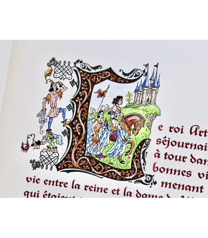 BOULENGER (Jacques) - Les Romans de la Table ronde – Les Amours de Lancelot du lac - DE LISI (Patricia)