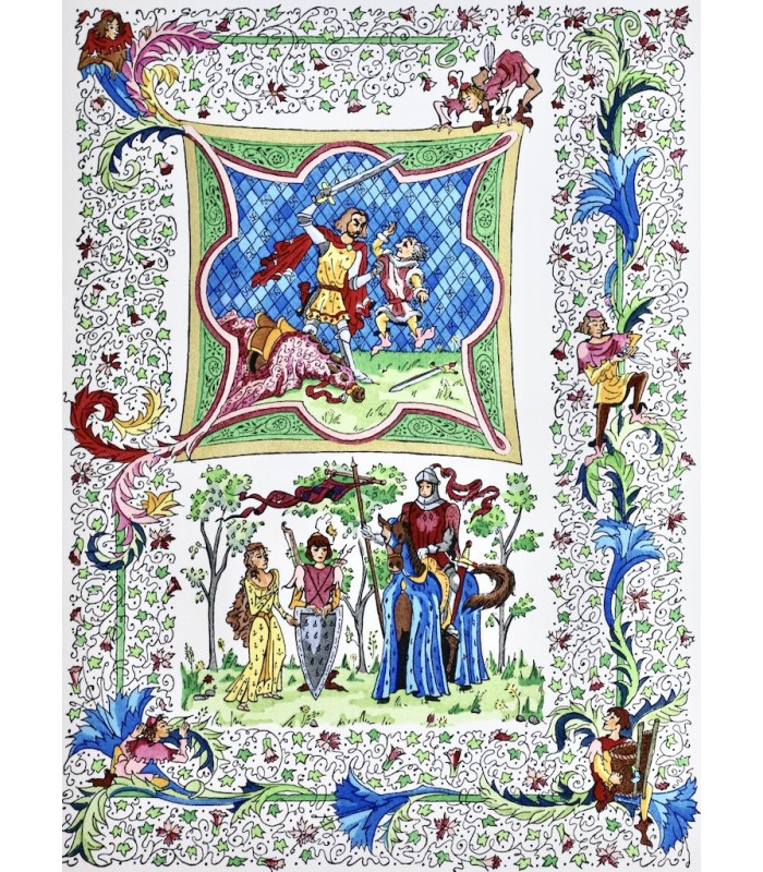 BOULENGER (Jacques) - Les Romans de la Table ronde – Les Amours de Lancelot du lac - DE LISI (Patricia)