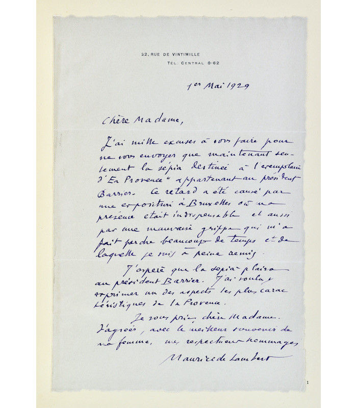 HENRIOT (Émile) - En Provence - DE LAMBERT (Maurice)