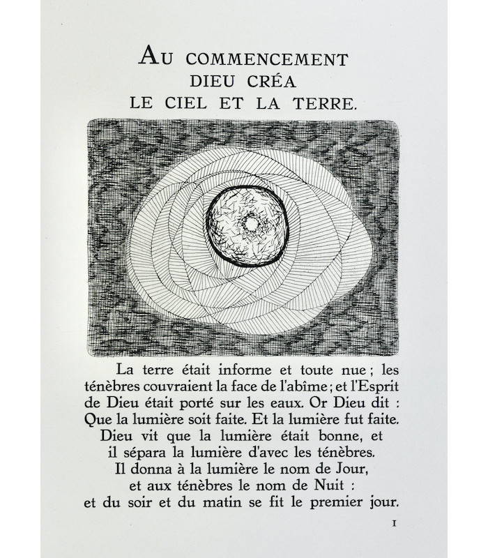 MAISTRE DE SACY - La Genèse - HOUPLAIN (Jacques)