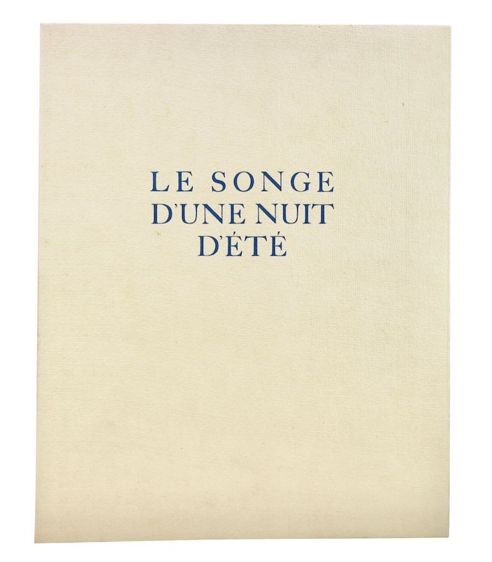 SHAKESPEARE (William) - Le Songe d'une nuit d'été - CHIMOT (Édouard)