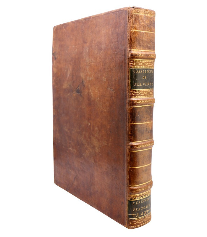 [INCUNABLE VENISE] SABELLICUS - M. Antonii Coccii Sabellici Rerum Venetarum [...]