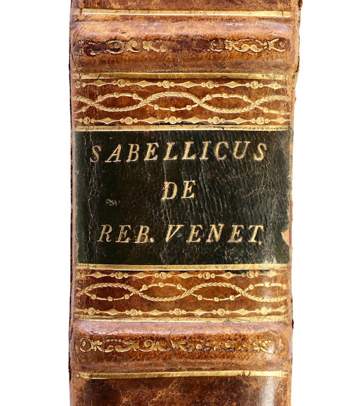 [INCUNABLE VENISE] SABELLICUS - M. Antonii Coccii Sabellici Rerum Venetarum [...]