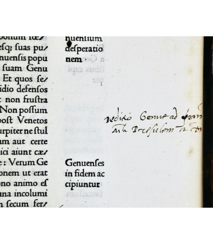 [INCUNABLE VENISE] SABELLICUS - M. Antonii Coccii Sabellici Rerum Venetarum [...]