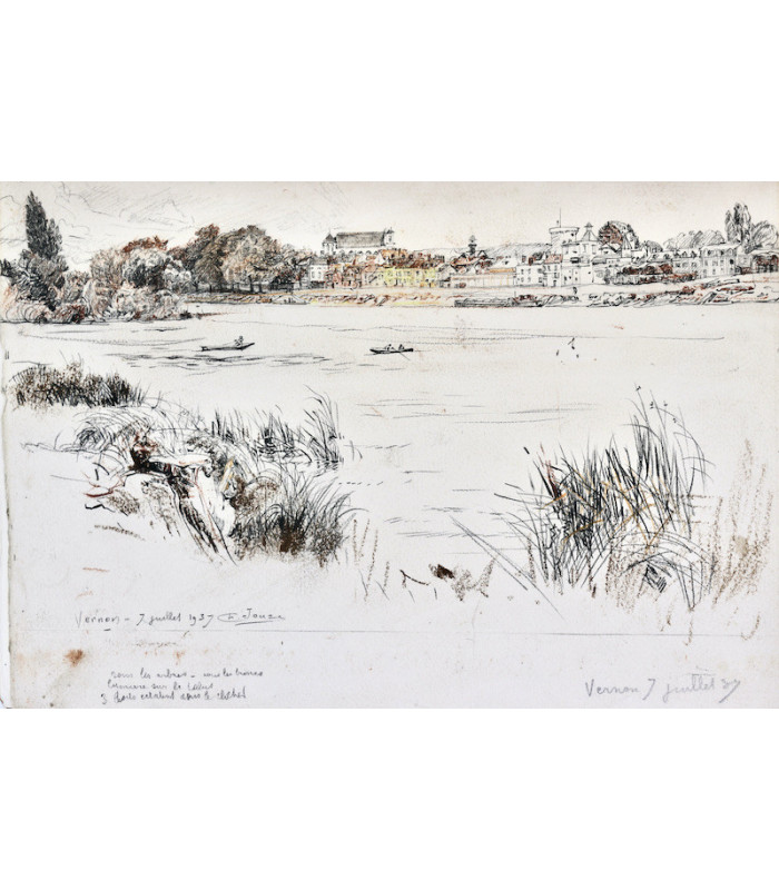 FOCILLON (Henri) - Méandres. La Seine de Paris à Rouen - JOUAS (Charles)