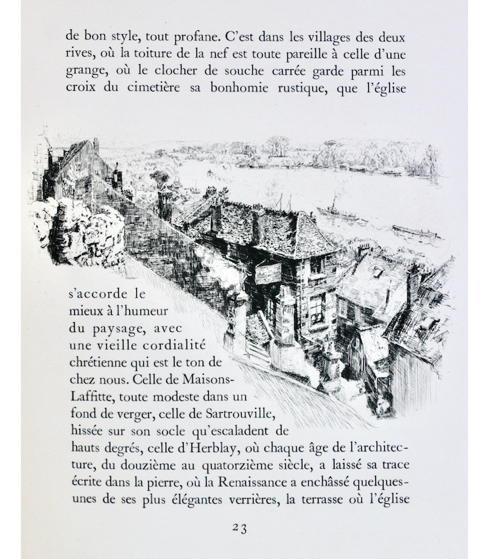 FOCILLON (Henri) - Méandres. La Seine de Paris à Rouen - JOUAS (Charles)