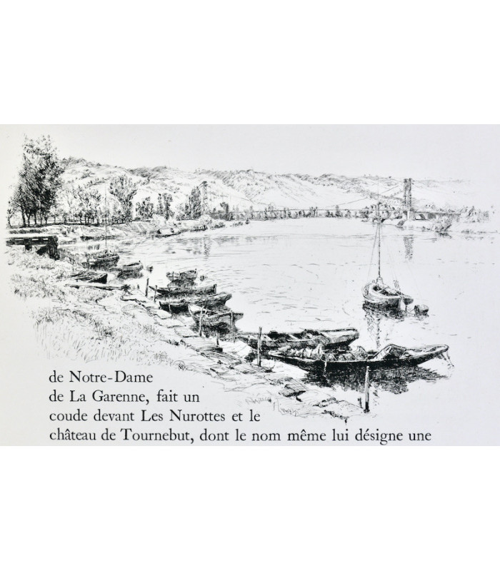 FOCILLON (Henri) - Méandres. La Seine de Paris à Rouen - JOUAS (Charles)