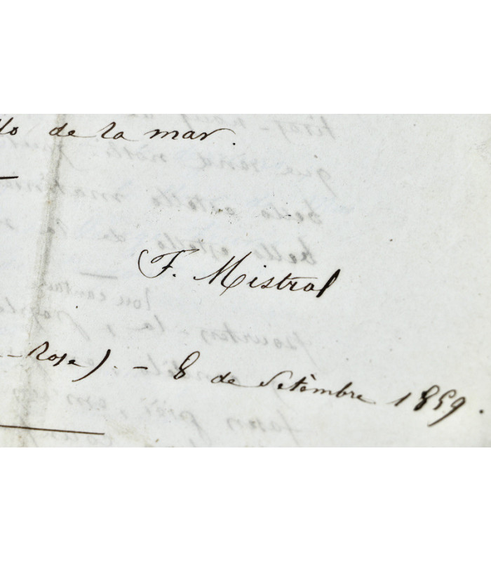 MISTRAL (Frédéric) - Cantico per Nosto-Damo de Lumiero [Cantique pour Notre-Dame de Lumière]