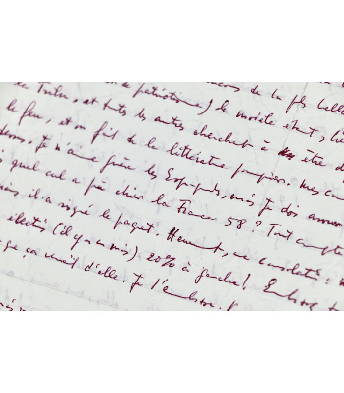 GENET (Jean) - "Je commence à m’en foutre, je trouve ça même assez bien. J’espère que la France, terre de liberté, va en chier…"