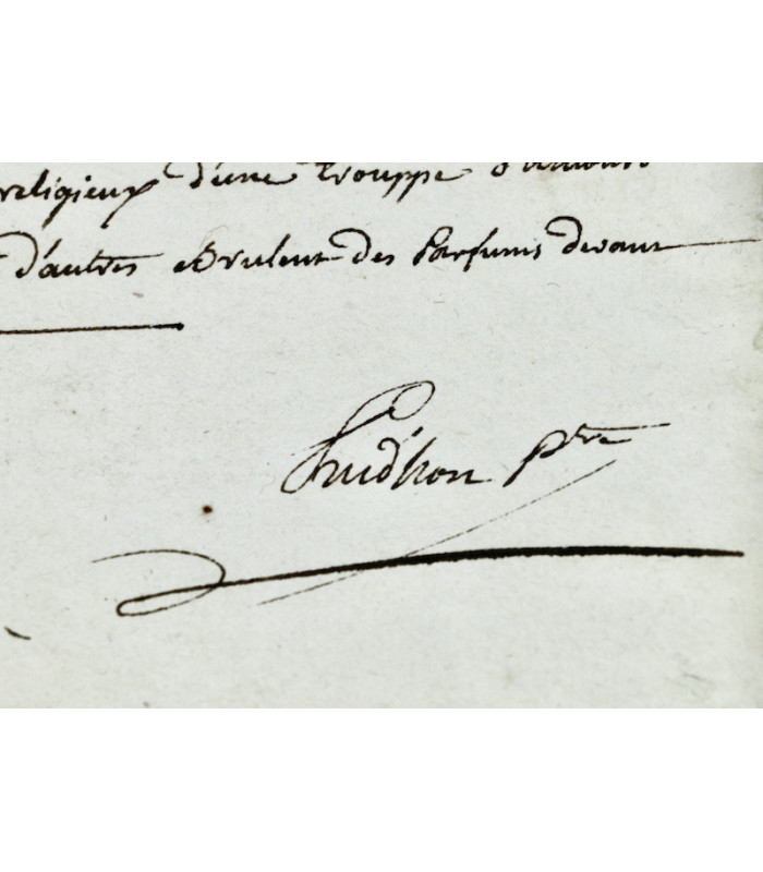 PRUD’HON (Pierre-Paul) - Précis descriptif de la Toilette donnée à S. M. l’Impératrice Marie-Louise par la Ville de Paris