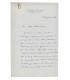 MALRAUX (André) - Ensemble de 5 lettres autographes, 2 lettres tapuscrites et une carte autographe signées