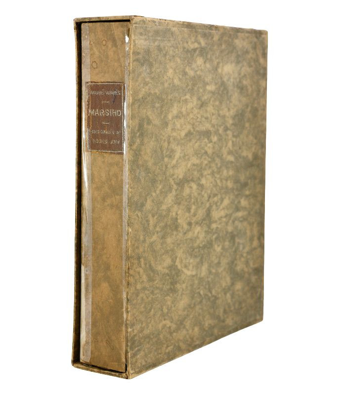 SUARÈS (André) - Marsiho - JOU (Louis)