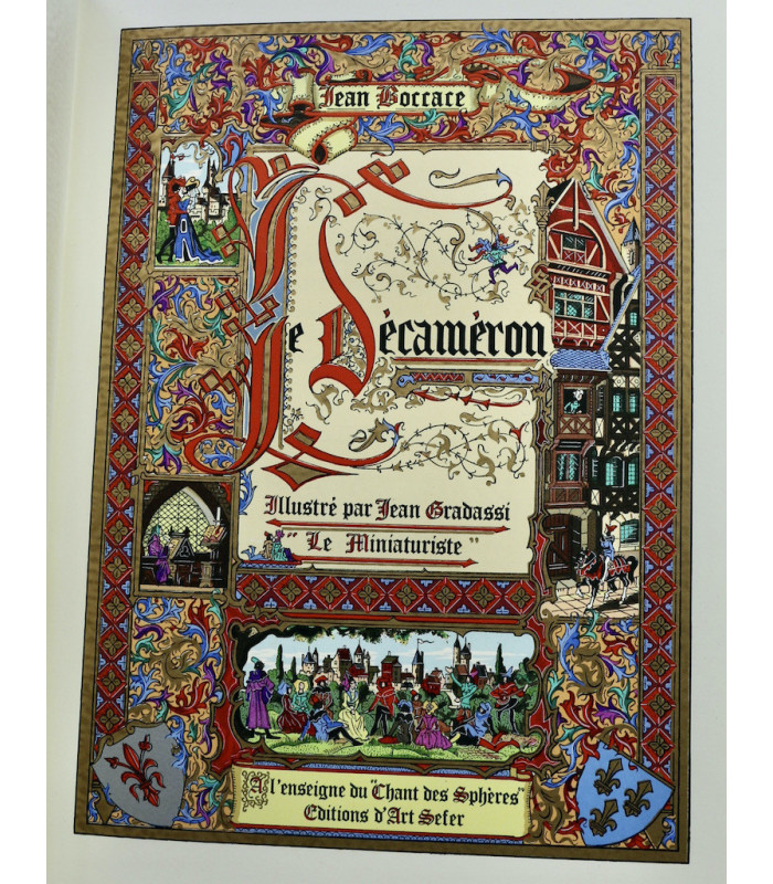 BOCCACE - Le Décaméron - GRADASSI (Jean)
